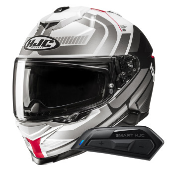Integral HJC i71 Viz MC1SF + Kit Bluetooth Smart 11B