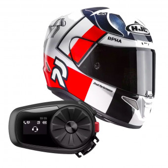 Integral HJC RPHA 11 Ben Spies MC1 + Kit Bluetooth Sena 5S Solo