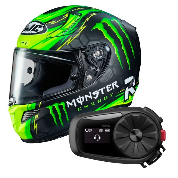 Integral HJC RPHA 11 Crutchlow Replica + Kit Bluetooth Sena 5S Solo