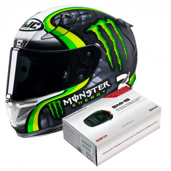 Integral HJC RPHA 11 Crutchlow Streamline MC4H + Kit Bluetooth Sena SMH5