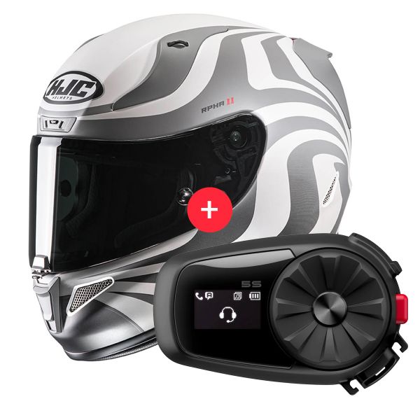 Integral HJC RPHA 11 Eldon MC10SF + Kit Bluetooth 5S