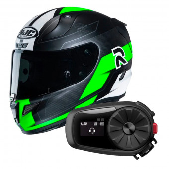 Integral HJC RPHA 11 Fesk MC4SF + Kit Bluetooth Sena 5S Solo