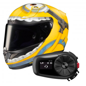 Integral HJC RPHA 11 Otto Minions + Kit Bluetooth Sena 5S Solo