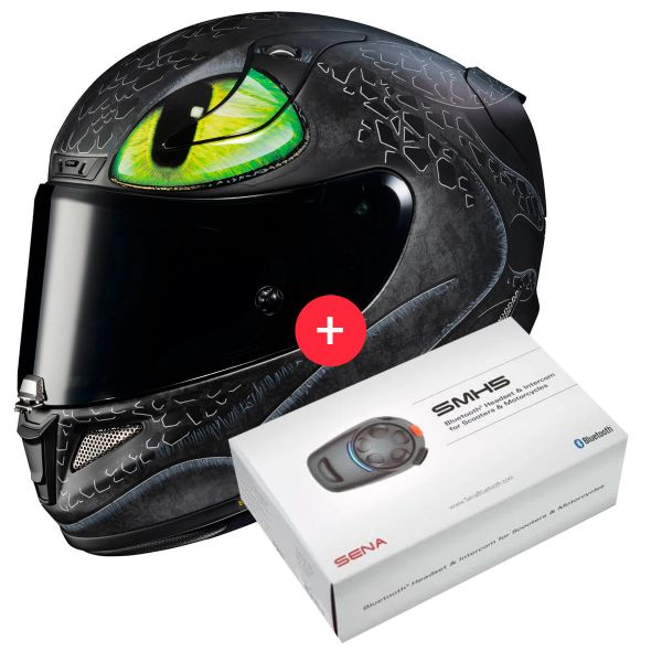 Integral HJC RPHA 11 Toothless Universal + Kit Bluetooth SMH5