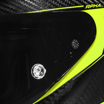HJC RPHA 12 Carbon Keres MC3H + Kit Bluetooth Lokui K30