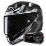 Casque Integral HJC RPHA 12 Carbon Xentra MC5 + Kit Bluetooth 5S Solo