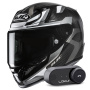 Casque Integral HJC RPHA 12 Carbon Xentra MC5 + Kit Bluetooth Lokui K30