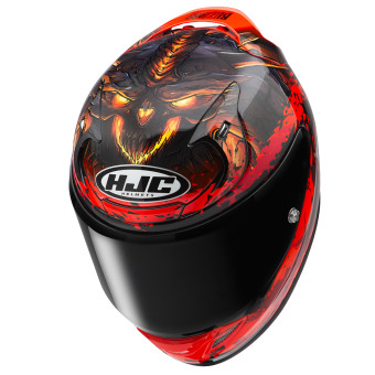 HJC RPHA 12 Diablo Blizzard MC1 + Kit Bluetooth BT Mini