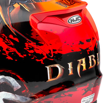 HJC RPHA 12 Diablo Blizzard MC1 + Kit Bluetooth BT Mini
