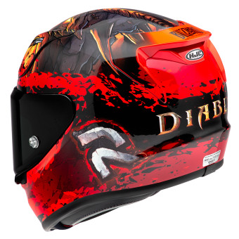 HJC RPHA 12 Diablo Blizzard MC1 + Kit Bluetooth BT Mini