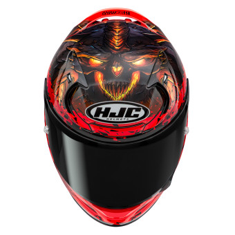 HJC RPHA 12 Diablo Blizzard MC1 + Kit Bluetooth BT Mini