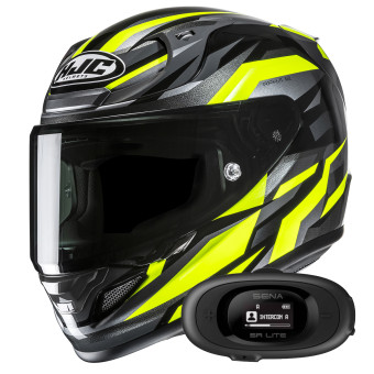 Casque Integral HJC RPHA 12 Dravix MC3H + Kit bluetooth 5R Lite Casque Integral HJC RPHA 12 Dravix MC3H + Kit bluetooth 5R Lite