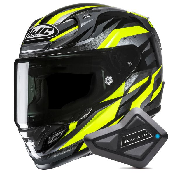 Integral HJC RPHA 12 Dravix MC3H + Kit Bluetooth BT Mini