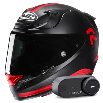 Integral HJC RPHA 12 Enoth MC1SF + Kit Bluetooth Lokui K30