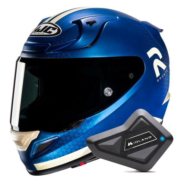 Integral HJC RPHA 12 Enoth MC2SF + Kit Bluetooth BT Mini