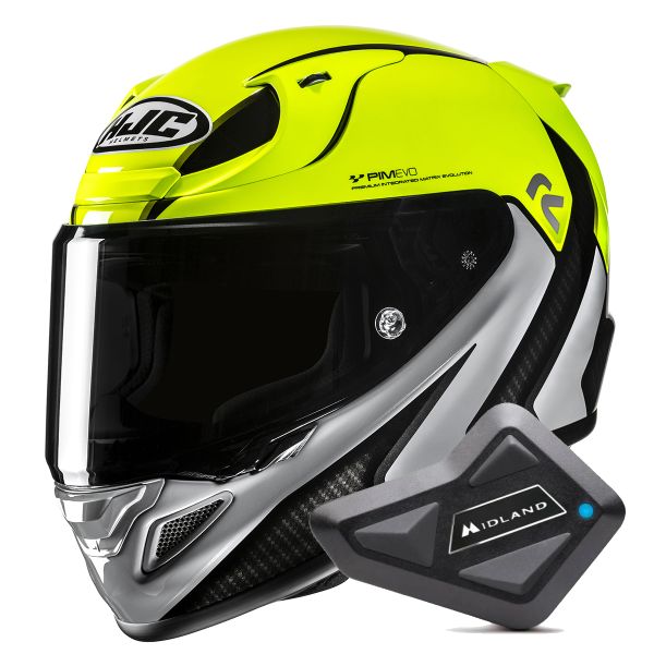 Integral HJC RPHA 12 Kos MC3H + Kit Bluetooth BT Mini Integral HJC RPHA 12 Kos MC3H + Kit Bluetooth BT Mini