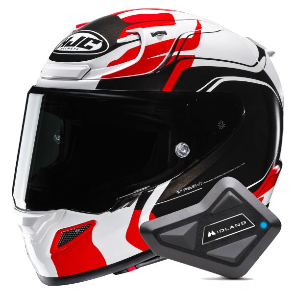Integral HJC RPHA 12 Lawin MC1 + Kit Bluetooth BT Mini