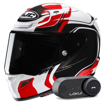 Integral HJC RPHA 12 Lawin MC1 + Kit Bluetooth Lokui K30