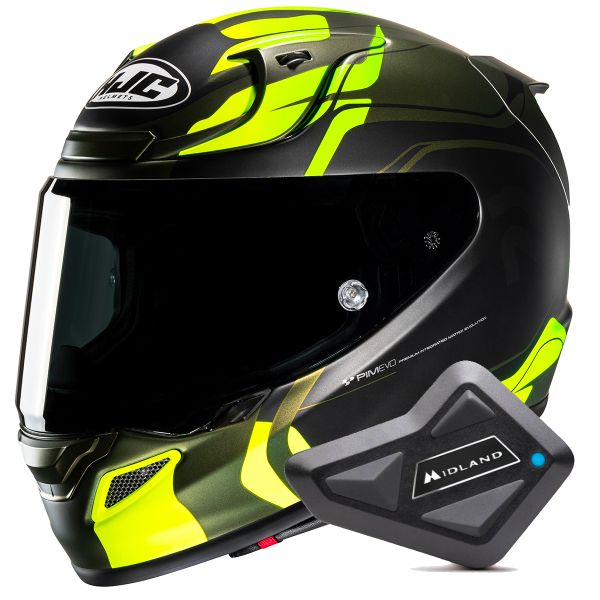 Integral HJC RPHA 12 Lawin MC4SF + Kit Bluetooth BT Mini