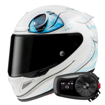Integral HJC RPHA 12 Light Fury Universal MC2 + Kit Bluetooth 5S solo