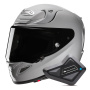 Casque Integral HJC RPHA 12 N. Grey + Kit Bluetooth BT Mini