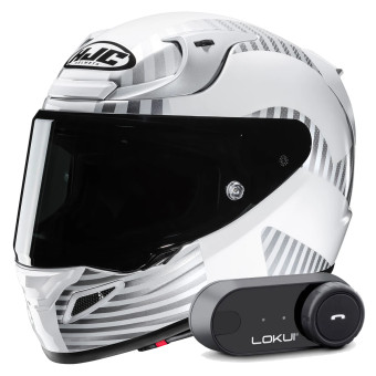Integral HJC RPHA 12 Ottin MC10 + Kit Bluetooth Lokui K30