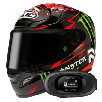 Integral HJC RPHA 12 Quartararo Replica + Kit bluetooth 5R Lite