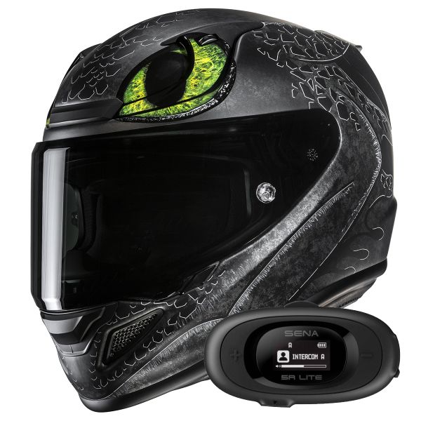Integral HJC RPHA 12 Toothless II Universal MC4SF + Kit bluetooth 5R Lite