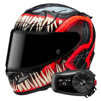 Integral HJC RPHA 12 Venom 3 Marvel + Kit Bluetooth 5S Solo