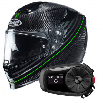 Integral HJC RPHA 70 Carbon Artan MC4H + Kit Bluetooth Sena 5S Solo