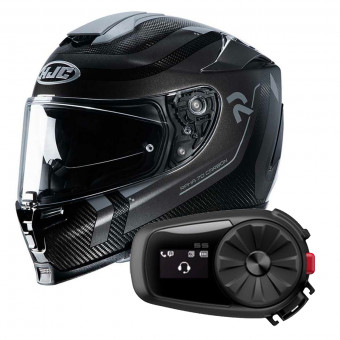 Integral HJC RPHA 70 Carbon Reple MC5 + Kit Bluetooth Sena 5S Solo