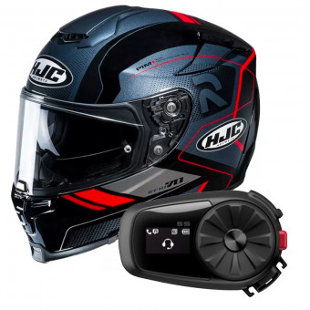 Integral HJC RPHA 70 Coptic MC1 + Kit Bluetooth Sena 5S Solo