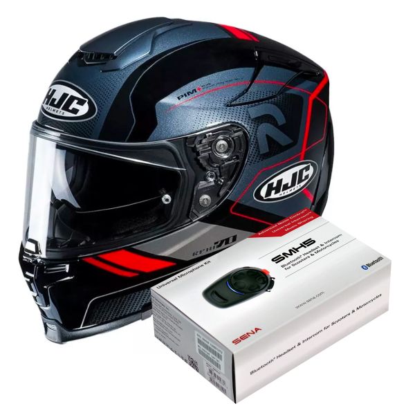 Integral HJC RPHA 70 Coptic MC1 + Kit Bluetooth Sena SMH5