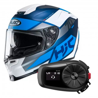 Integral HJC RPHA 70 Debby MC2SF + Kit Bluetooth Sena 5S Solo