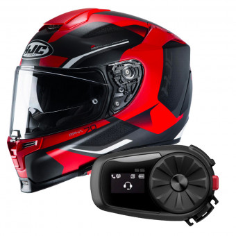Integral HJC RPHA 70 Kosis MC1SF + Kit Bluetooth Sena 5S Solo