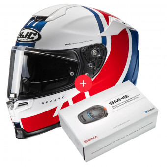 Integral HJC RPHA 70 Paika MC21 + Kit Bluetooth SMH5