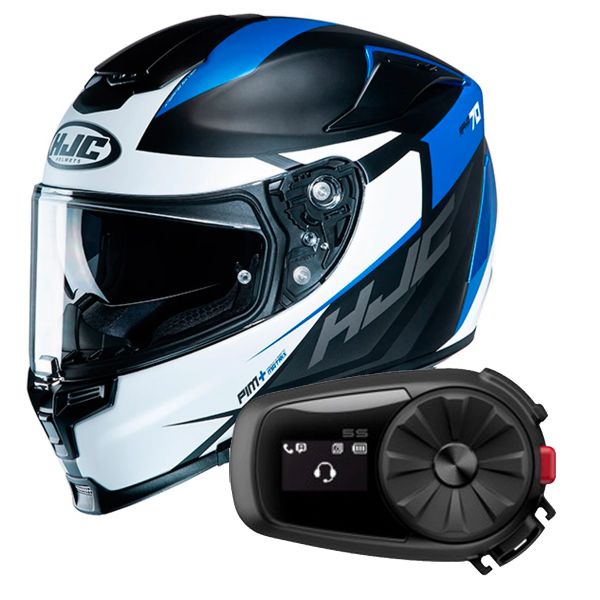 Integral HJC RPHA 70 Sampra MC2SF + Kit Bluetooth Sena 5S Solo