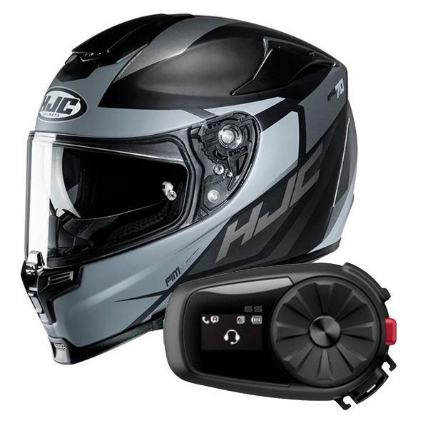 Integral HJC RPHA 70 Sampra MC5SF + Kit Bluetooth Sena 5S Solo
