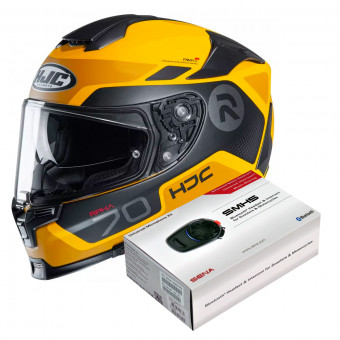 Integral HJC RPHA 70 Shuky MC3SF + Kit Bluetooth Sena SMH5