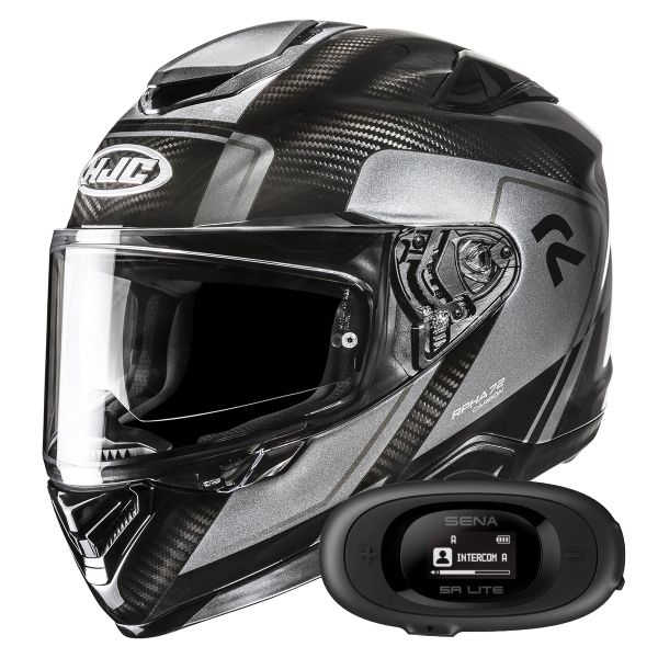 Integral HJC RPHA 72 Carbon Fynex MC5 + Kit bluetooth 5R Lite Solo