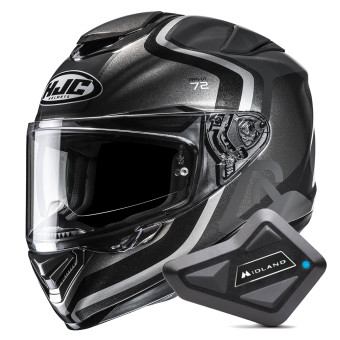 Casque Integral HJC RPHA 72 Ernem MC5 + Kit Bluetooth BT Mini Casque Integral HJC RPHA 72 Ernem MC5 + Kit Bluetooth BT Mini