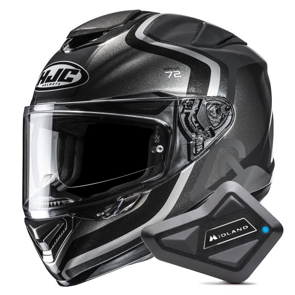 Integral HJC RPHA 72 Ernem MC5 + Kit Bluetooth BT Mini