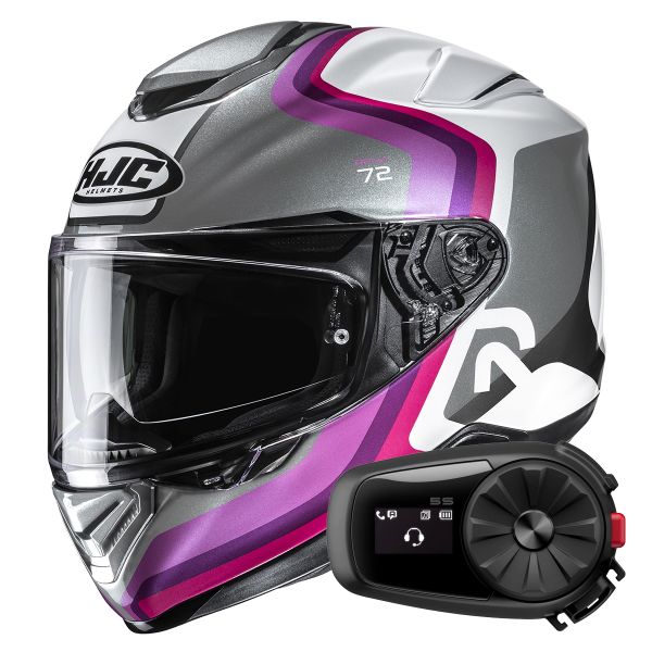 Integral HJC RPHA 72 Ernem MC8 + Kit Bluetooth 5S Solo