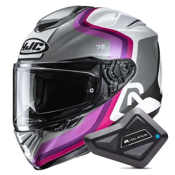 Integral HJC RPHA 72 Ernem MC8 + Kit Bluetooth BT Mini