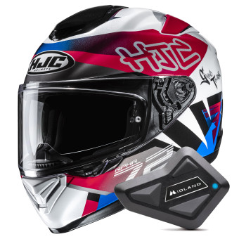 Integral HJC RPHA 72 Goldy MC21 + Kit Bluetooth BT Mini