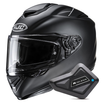 Integral HJC RPHA 72 Matte Black + Kit Bluetooth BT Mini