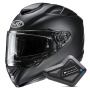 Casque Integral HJC RPHA 72 Matte Black + Kit Bluetooth BT Mini
