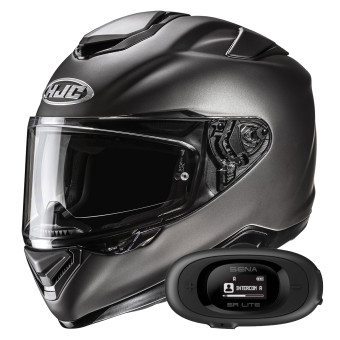 Integral HJC RPHA 72 Semi Flat Titanium + Kit bluetooth 5R Lite Solo