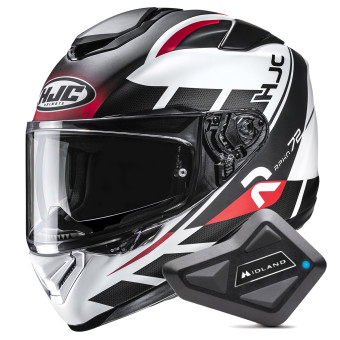 Integral HJC RPHA 72 Value MC1SF + Kit Bluetooth BT Mini