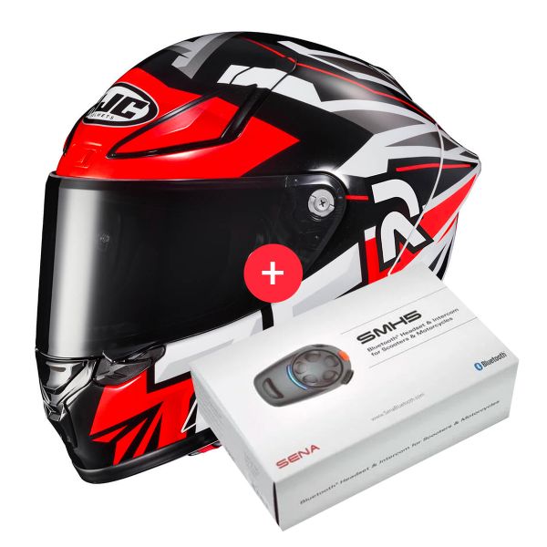 Integral HJC RPHA1 Arenas Replica MC1 + Kit Bluetooth SMH5